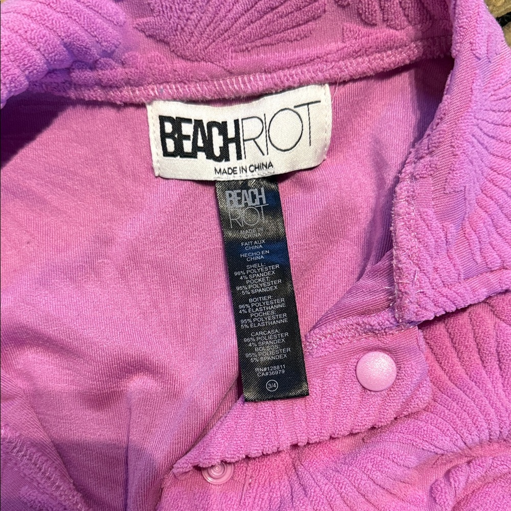 Beach Riot Kids Little Gia Shell Romper - Picture 2 of 2